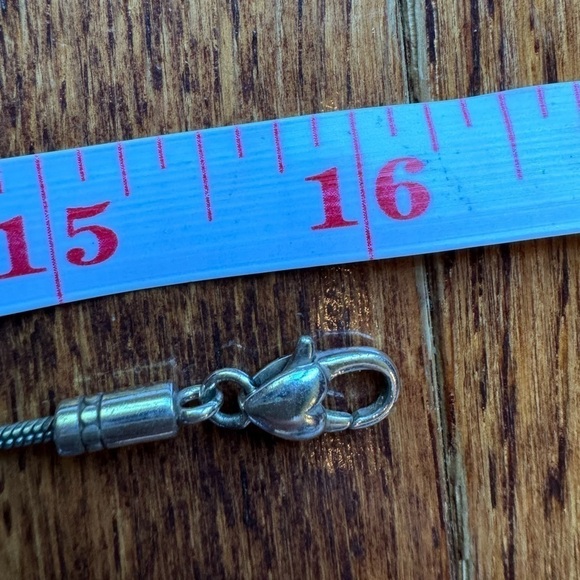 Brighton Andorra Necklace Graduated Slide 16” 18” Scroll Bar Bib Collar Silver - Picture 7 of 8